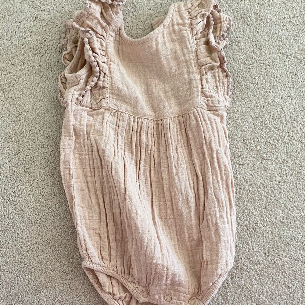 Jamie Kay playsuit rose smoke 2yrs